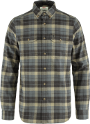 Men's Singi Heavy Flannel Shirt Super Grey-Stone Grey