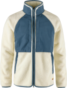 Fjällräven Men's Vardag Pile Jacket Chalk White-Indigo Blue