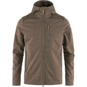 Fjällräven Men's Keb Fleece Hoodie Suede Brown