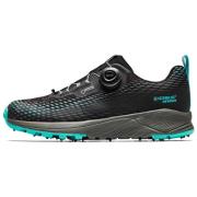 Icebug Women's Newrun Bugrip Gore-Tex Black/JadeMist