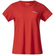 Bergans Rabot Emblem Wool Tee Women Fire Red