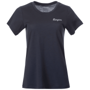 Bergans Women's Rabot Emblem Wool Tee Navy Blue