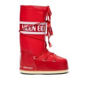 Moon Boot Kids' Icon Nylon Boots  Red
