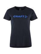 Craft Women's Core Unify Logo Tee Blaze/Jump