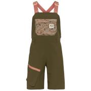 Kari Traa Sanne Bib Shorts Dark Olive Green