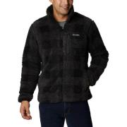 Columbia Men's Winter Pass Print Fleece Full Zip Black Check