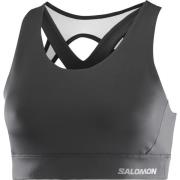 Salomon Women's Cross Run Sports Bra Deep Black