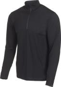 Ivanhoe Men's Underwool Sonny Half Zip Black