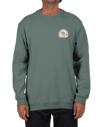 Salty Crew Men's Chaser Vintage Crew Fleece Pigment Moss