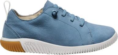 Keen Keen Kid's KNX Leather Sneaker Coronet Blue/Vapor