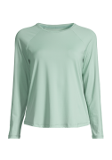 Casall Women's Essential Long Sleeve Statue Green