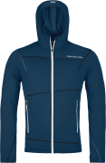 Ortovox Men's Fleece Light Hoody Deep Ocean