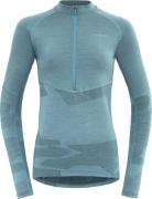 Devold Women's Standal Merino Shirt Zip Neck Tropical