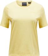Peak Performance Women's Explore Logo Tee Mellow Yellow