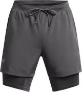 Under Armour Men's UA Launch 5'' 2-In-1 Short Gray