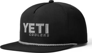 Yeti Flat Brim Rope Hat Black
