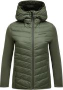Peak Performance Women's Frost Down Hybrid Hood Pine Needle