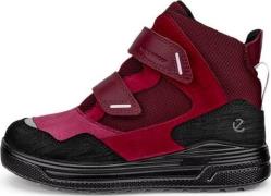 Ecco Kids' Ecco Urban Snow Mid Black/red Plum/dark Ruby