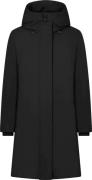 Save the Duck Women's Long Hooded Parka Sienna Black