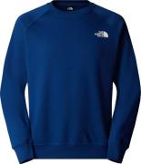 The North Face Men's Raglan Redbox Crew Estate Blue/TNF White