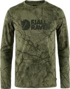 Fjällräven Men's Värmland Wool Long Sleeve Green Camo