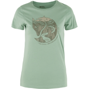Fjällräven Women's Arctic Fox Print T-shirt Misty Green