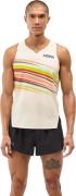 Hoka Men's Race Day Singlet Alabaster Flare