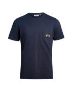 Lundhags Men's Knak Tee Deep Blue