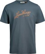 Lundhags Men's Järpen Logo T-Shirt Dark Sky Blue