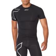 2XU Men's Core Compression Short Sleeve Black/Silver