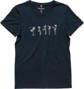 Devold Women's Classic "Flowers" Tee Ink