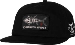 Salty Crew Fish Market Snapback Black