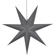 Ozen pappersstjärna 100cm (Grå)