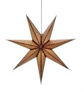 Glitter stjärna 45cm (Brons)