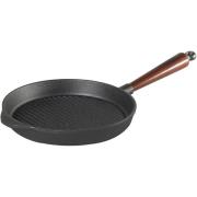 Skeppshult Grillpanna Gjutjärn 25 cm Trähandtag