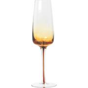 Broste Copenhagen 'Amber' Munblåst champagneglas