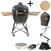 Kamado Sumo Maxi Svart + tillbehör