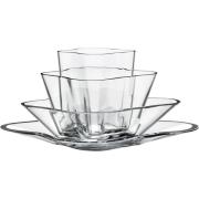 Iittala Alvar Aalto Collection Vas Blomma Klar4-delar