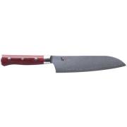 Zanmai Flame Classic Damascus Pro-Santoku 18 cm