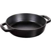 Staub Pans Series Sautépanna med Två Handtag Svart 20 cm