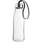 Eva Solo Dricksflaska Glas 0,5 liter, Svart