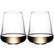 Riedel Stemless Wings Riesling/Champagne 2-pack