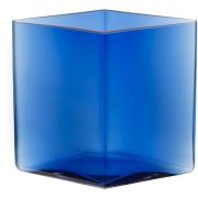 Iittala Ruutu vas, 20,5 x 18 cm, ultramarinblå
