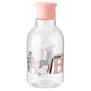 RIG-TIG Drink-it vattenflaska med mumin- ABC, 0,5 liter, salmon