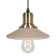 Globen Lighting Mini Disc pendel, 22 cm, beige