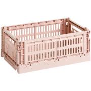 HAY Colour Crate förvaringslåda small, blush