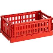 HAY Colour Crate förvaringslåda small, red