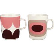 Marimekko Härkä & Melooni muggar, 2,5 dl, 2-pack