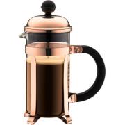 Bodum Chambord kaffepress 3 koppar 0,35 l Kopparfärgad