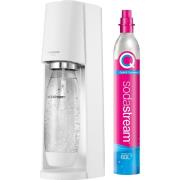 SodaStream Terra kolsyremaskin vit, med gascylinder